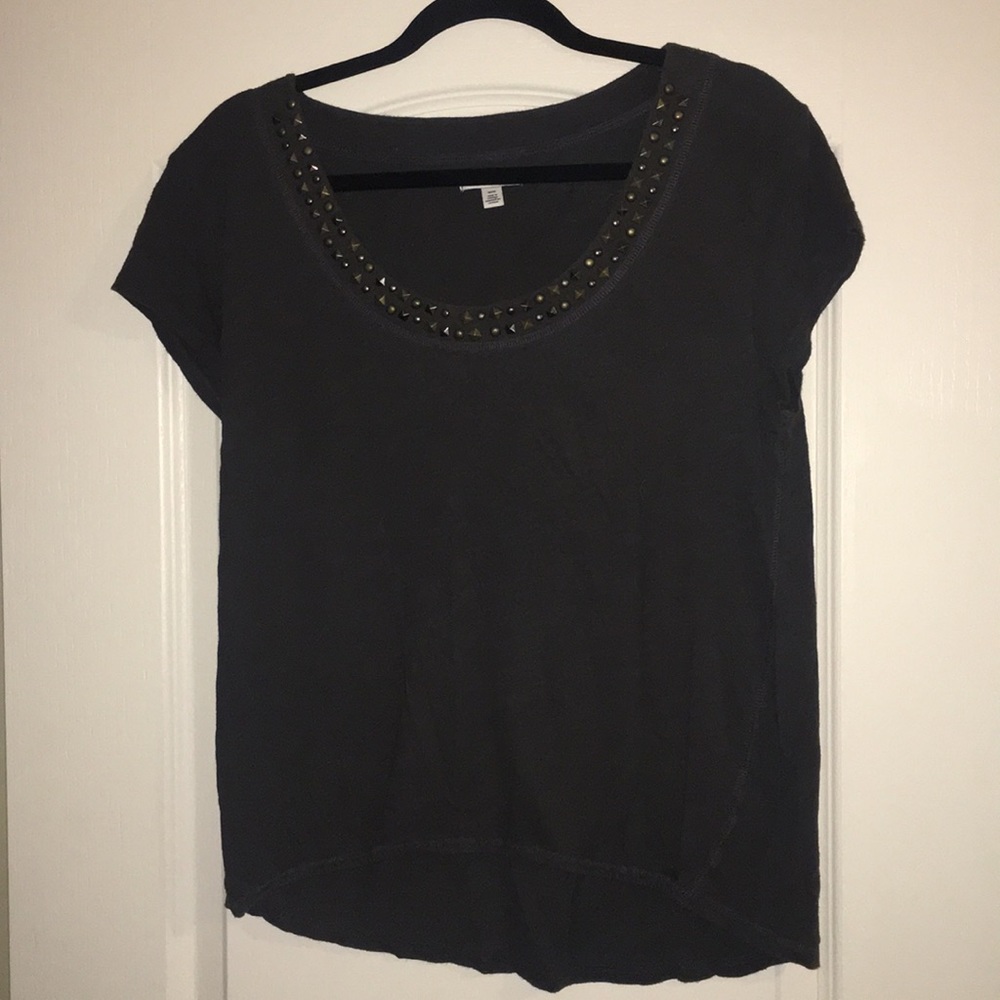 💖 American Eagle Embellished Short Sleeve Shirt